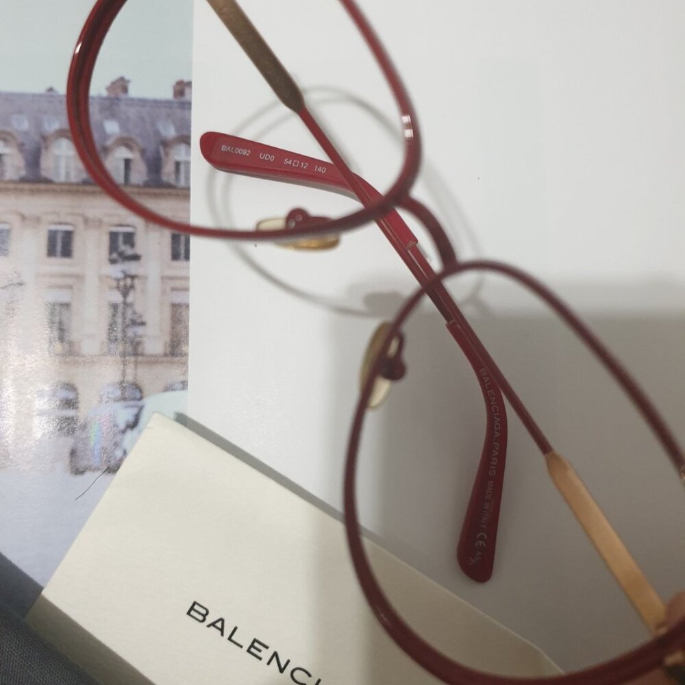 Balenciaga Eyeglasses Optical Frame With Case Women Fashion Formal Accessory